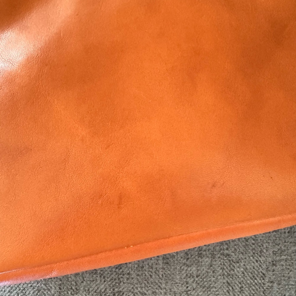 Clare V Midi Sac Natural with Stripes Leather Crossbody Bag - Picture 8 of 15